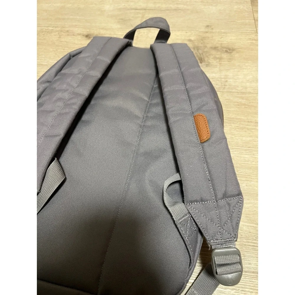 Herschel Supply‎ Co Nova Settlement Backpack Grey Canvas School Travel Bag Mens